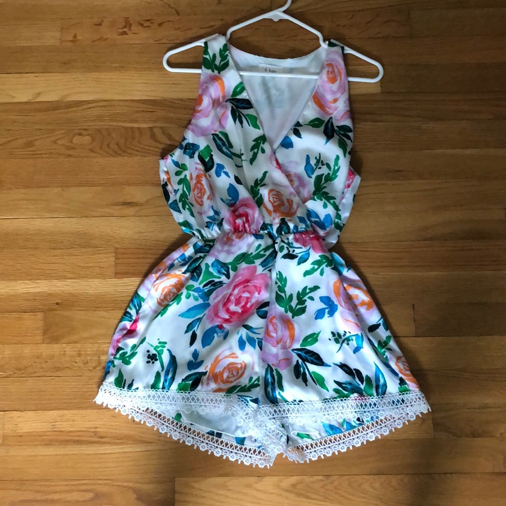 Flower romper